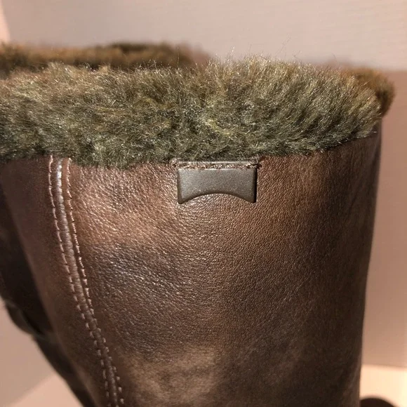 Camper Dark Brown Fur-Lined Winter Boots - Picture 5 of 7